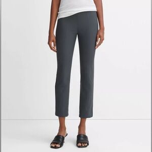 Vince Bobbi Ponte Leggings S Taupe Brown High Rise Ankle Pants
